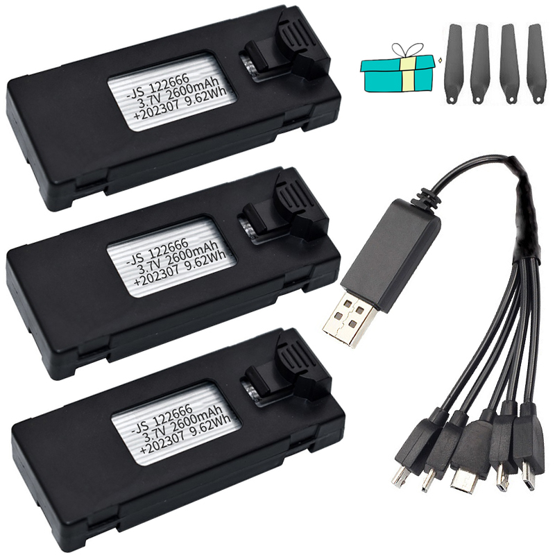 Eachine Drone E58 - 3.7V 2600Mah Drone Battery RC Charger