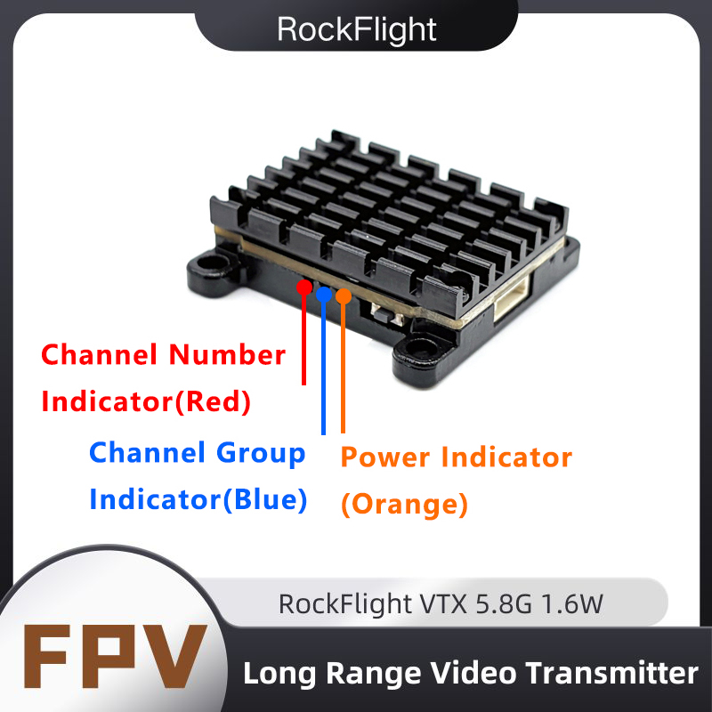 RockFlight TX663 VTX 5.8G 48CH - Fpv Drone Vtx review and price