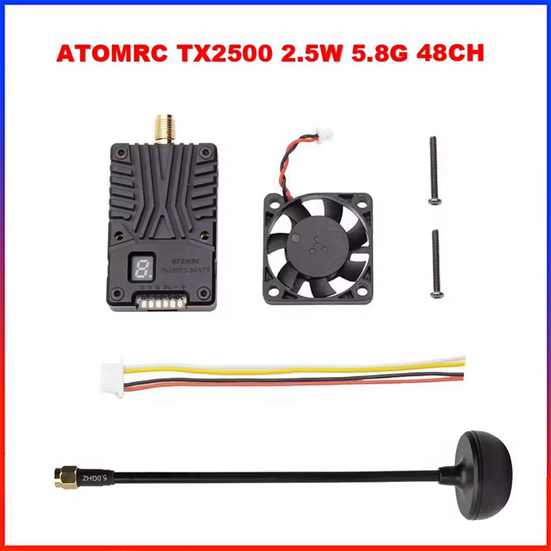 ATOMRC TX2500 4.9G-5.8G 2.5W V - Fpv Drone Vtx review and price