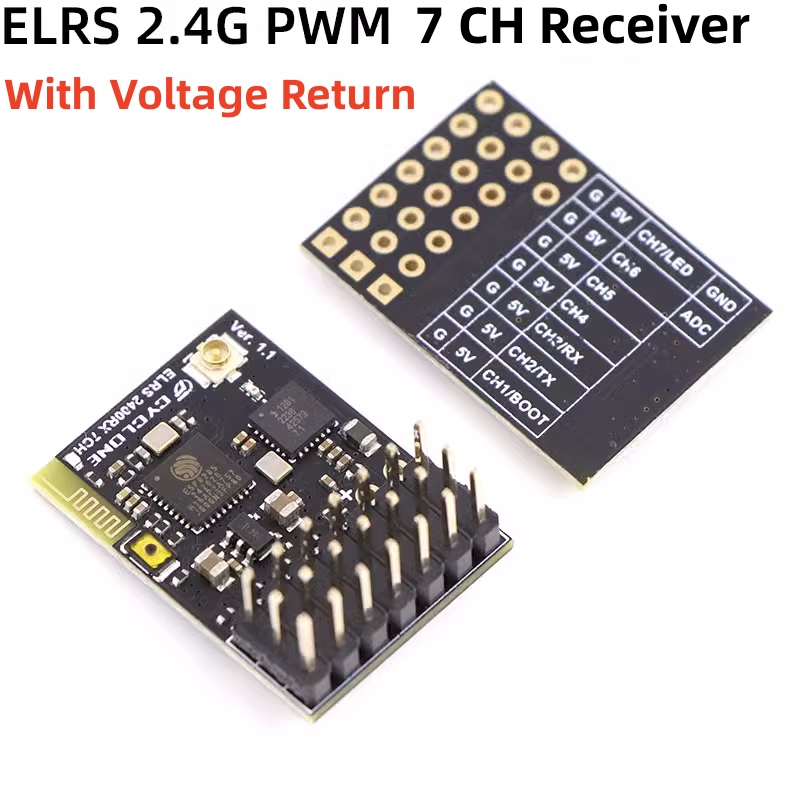 ELRS 2.4G PWM 7CH 6CH CRSF Rec - Fpv Drone Battery review and price